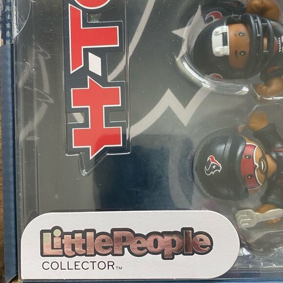 NIB NFL Houston Texans Little People Collector Licensed Series 1 - 4 Figures - Picture 4 of 7